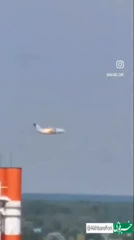   اولین ویدیو از لحظه سقوط هواپیمای روسی آنتونف۲۴