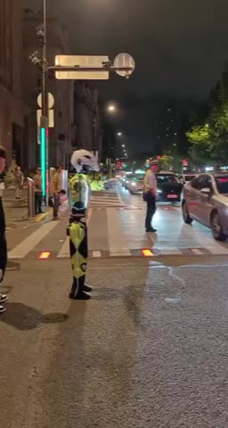   آموزش پلیس شانگهای به ربات‌ها برای مدیریت ترافیک