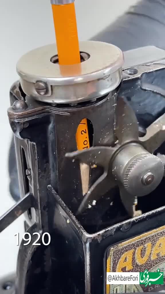   مدادتراش‌ها حدود ۱۰۰ سال پیش به چه صورتی کار می‌کردند؟