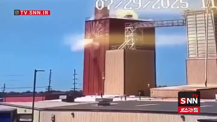   اولین تصاویر از انفجار مهیب در کارخانه‌ای در آمریکا