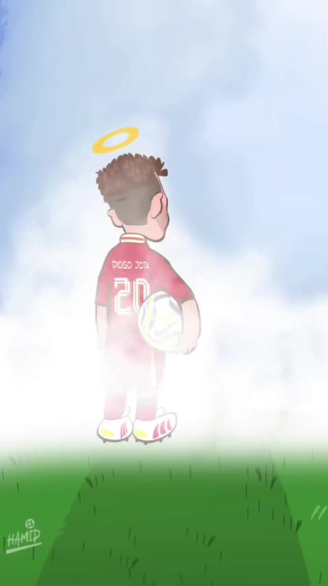 کلیپ تاثیر گذار حمید سحری کاریکاتوریست ایرانی برای مرگ تلخ دیوگو ژوتا | 12 تیر 1404