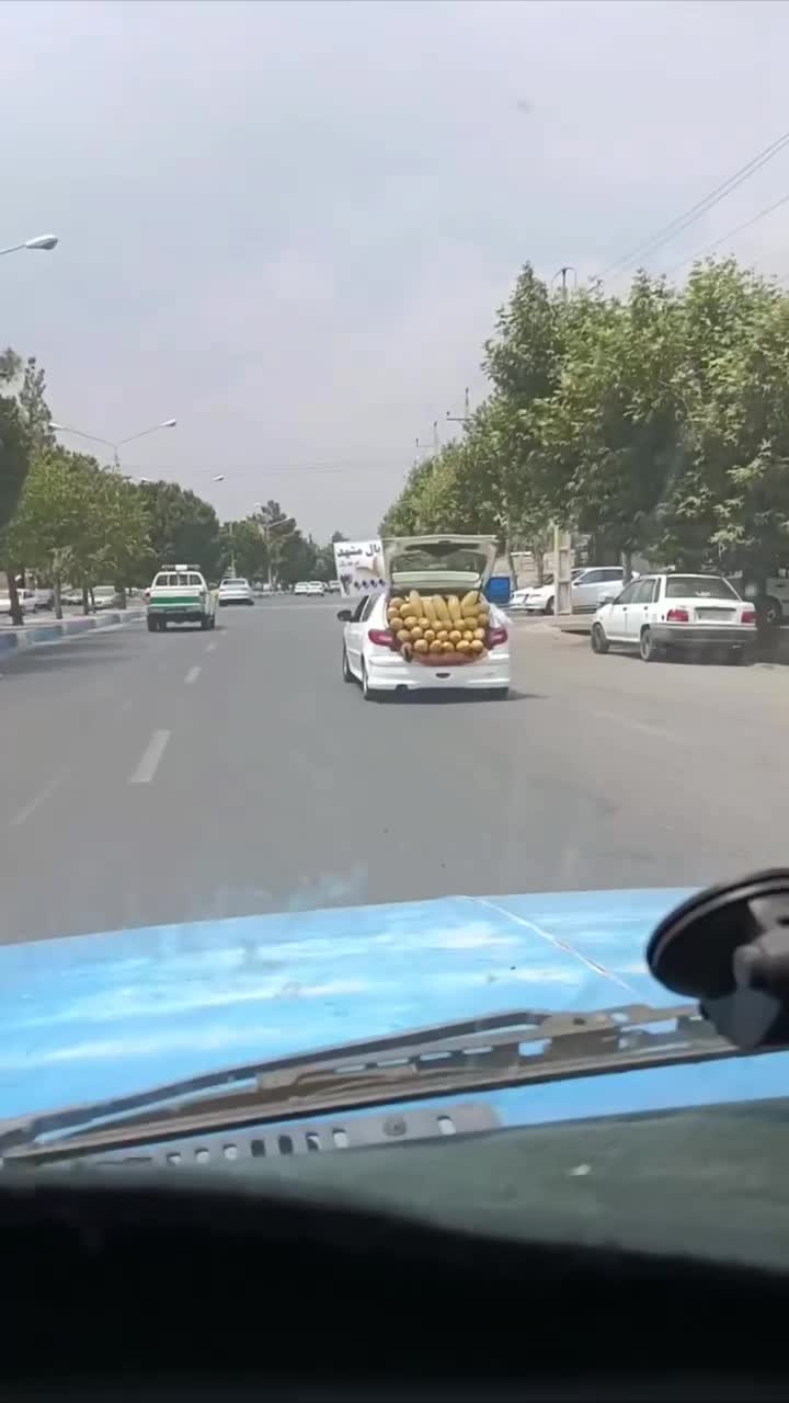    خربزه‌فروشی با کلاس؛ وقتی پژو ۲۰۷ تبدیل به وانت میشه!