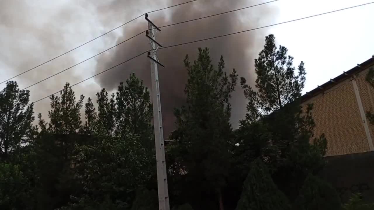   آتش‌سوزی در کارخانه‌ای در شهرک صنعتی نصیرشهر