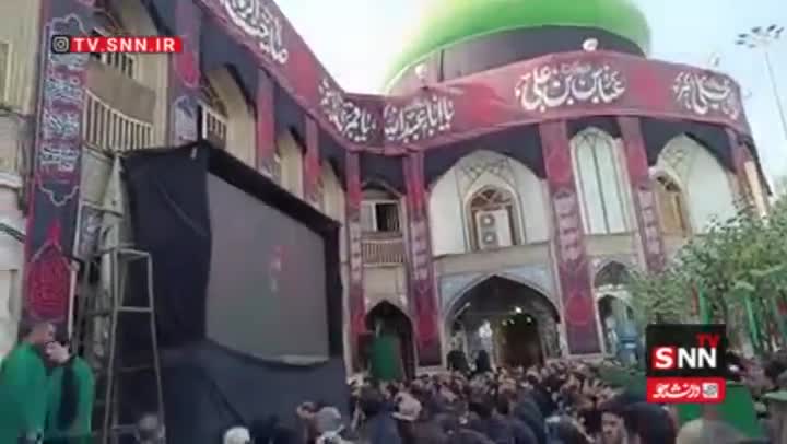   کنایه محمود کریمی به نتانیاهو در آغاز مداحی روز عاشورا