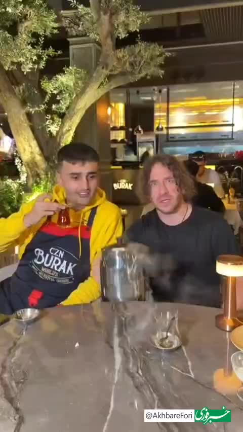   چالش ترکی اسطوره بارسلونا در کنار سرآشپز پرطرفدار ترکیه