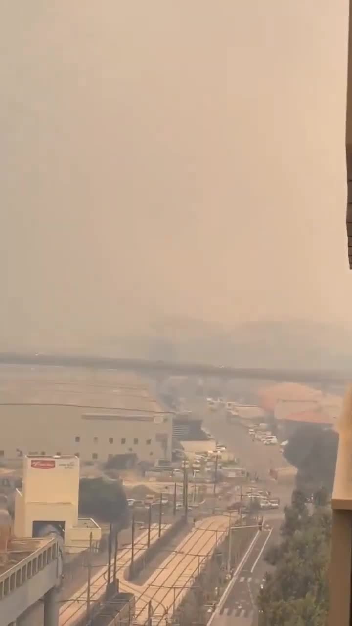   آتش‌سوزی گسترده در فرانسه فرودگاه مارسی را تعطیل کرد