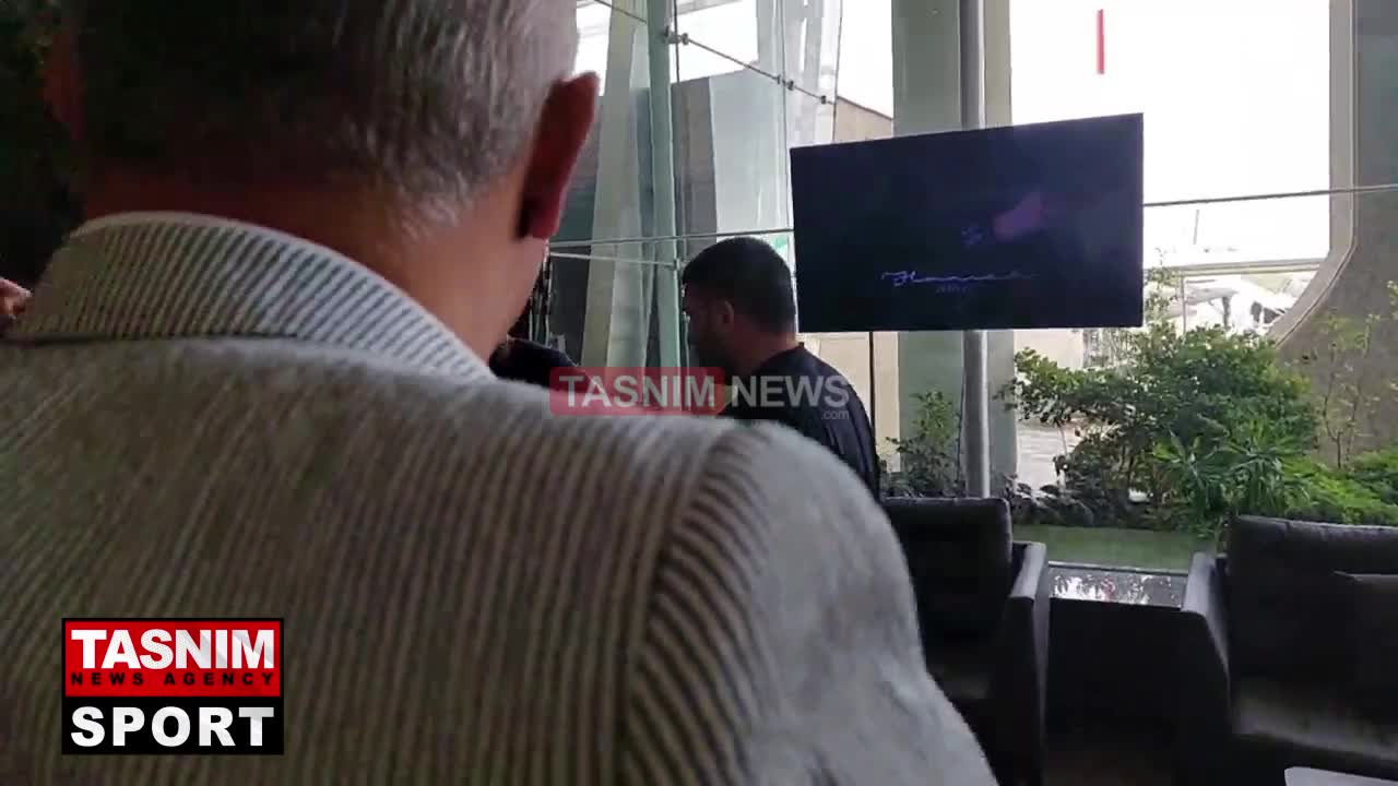   اولین تصاویر از لحظه ورود ساپینتو به تهران