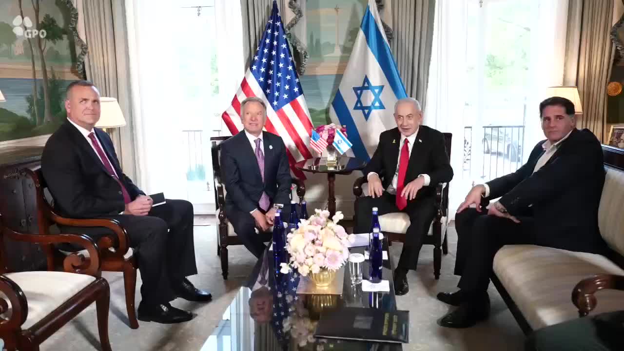 دیدار مرموز نتانیاهو با ویتکاف ناگهان قطع شد! پشت پرده چیست؟| 17 تیر 1404