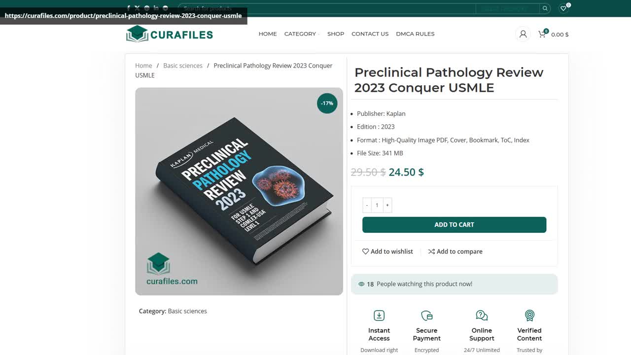 Preclinical Pathology Review 2023 Conquer USMLE