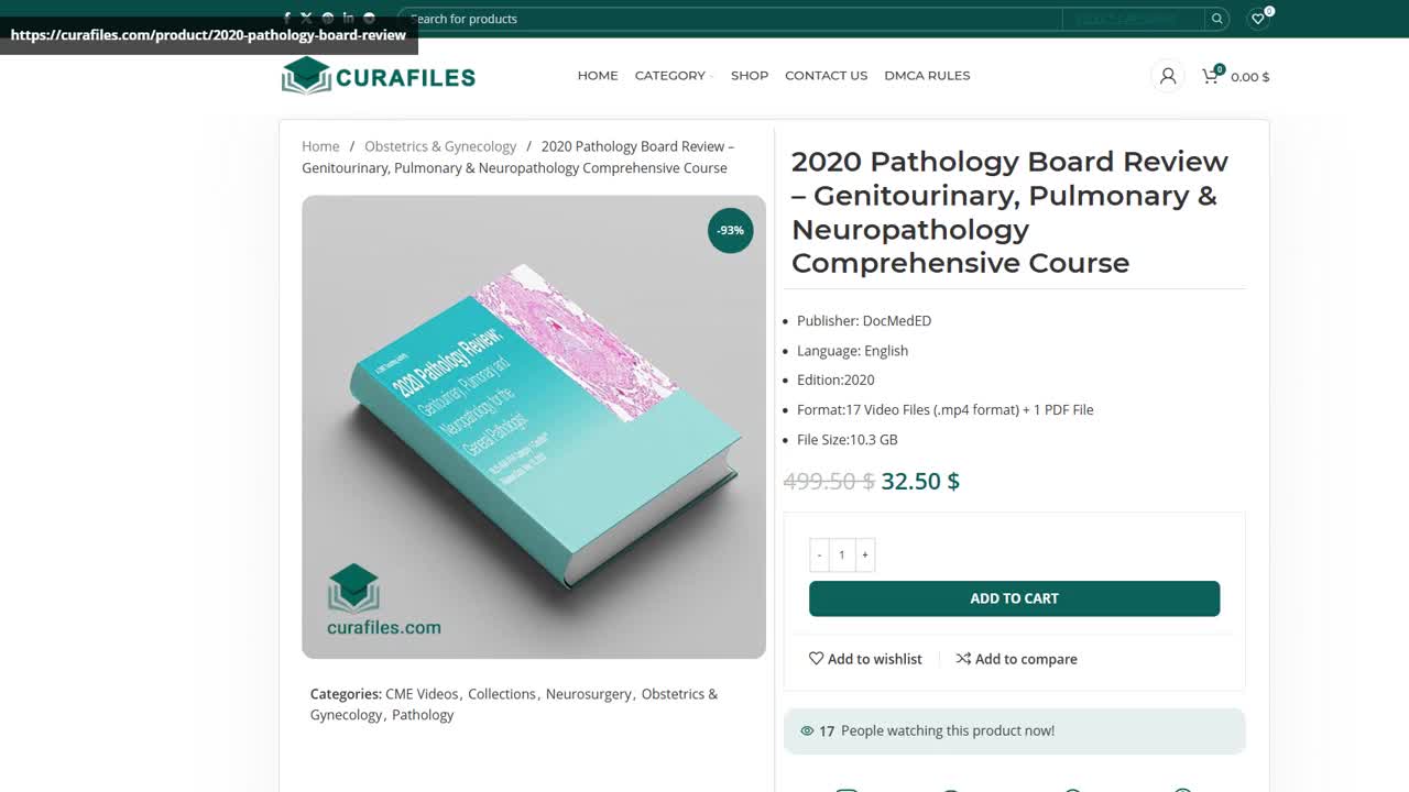2020 Pathology Board Review – Genitourinary, Pulmonary & Neuropathology Comprehensive Course