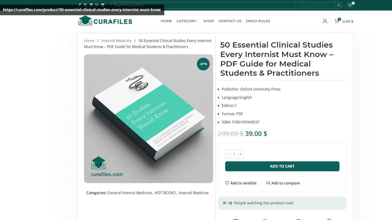 50 Essential Clinical Studies Every Internist Must Know – PDF Guide for Medical Students & Practiti