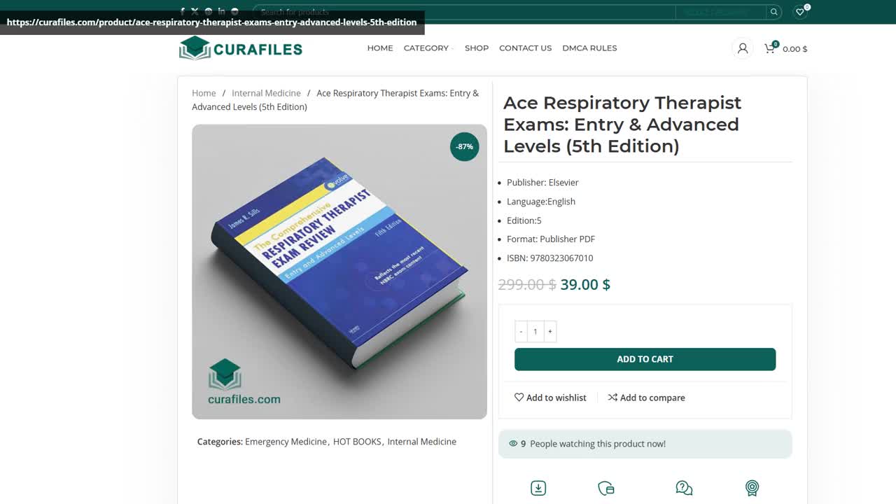 Ace Respiratory Therapist Exams: Entry & Advanced Levels (5th Edition)