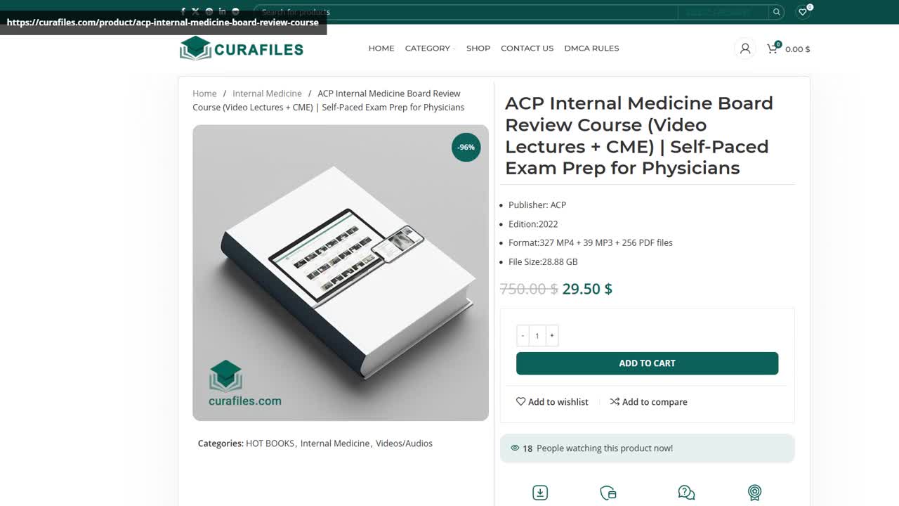 ACP Internal Medicine Board Review Course (Video Lectures + CME) | Self-Paced Exam Prep for Physici