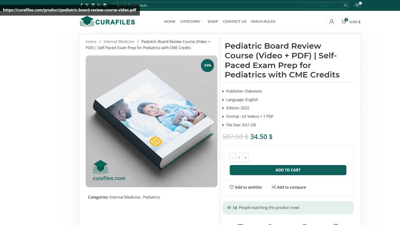 Pediatric Board Review Course (Video + PDF) | Self-Paced Exam Prep for Pediatrics with CME Credits