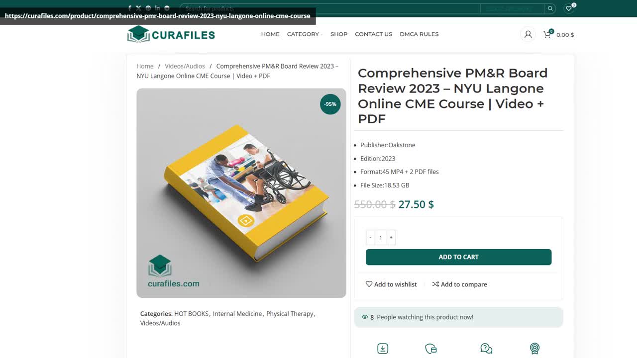 Comprehensive PM&R Board Review 2023 – NYU Langone Online CME Course | Video + PDF