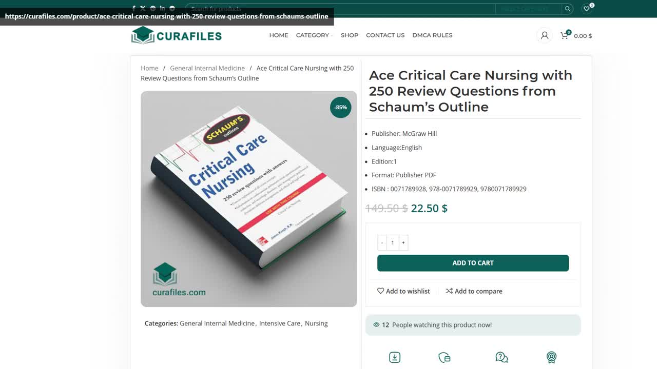 Ace Critical Care Nursing with 250 Review Questions from Schaum’s Outline