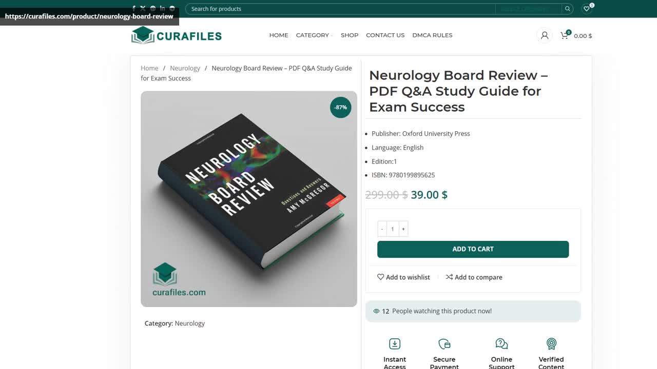 Neurology Board Review – PDF Q&A Study Guide for Exam Success
