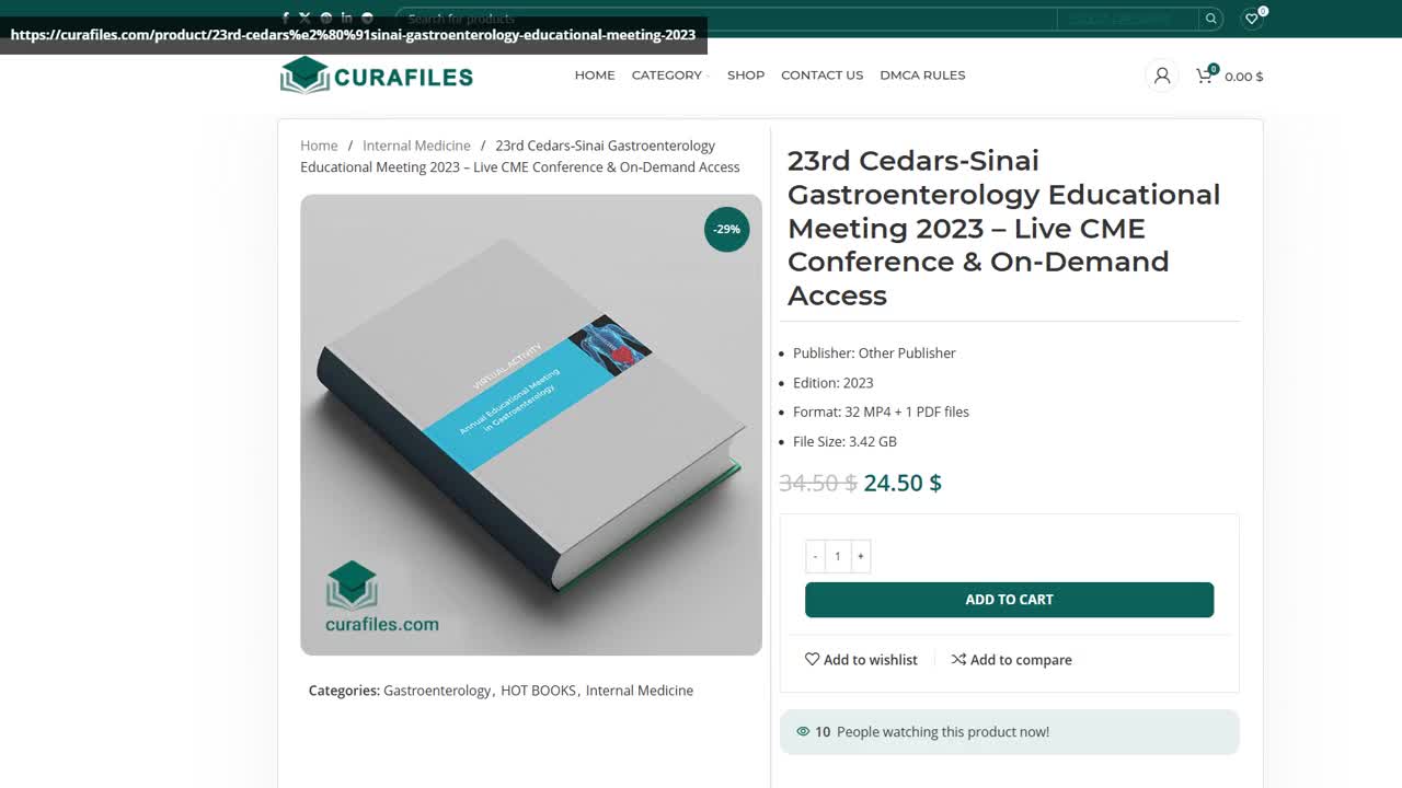 23rd Cedars‑Sinai Gastroenterology Educational Meeting 2023 – Live CME Conference & On‑Demand Acces