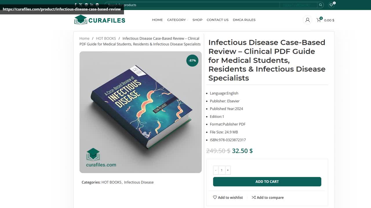 Infectious Disease Case-Based Review – Clinical PDF Guide for Medical Students, Residents & Infecti