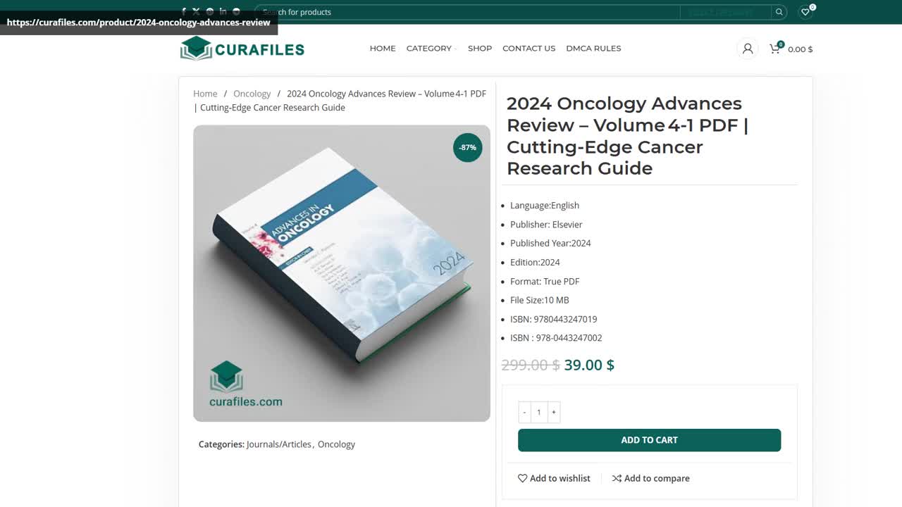 2024 Oncology Advances Review – Volume 4‑1 PDF | Cutting‑Edge Cancer Research Guide