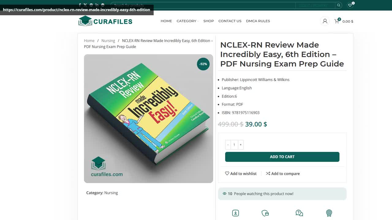 NCLEX-RN Review Made Incredibly Easy, 6th Edition – PDF Nursing Exam Prep Guide
