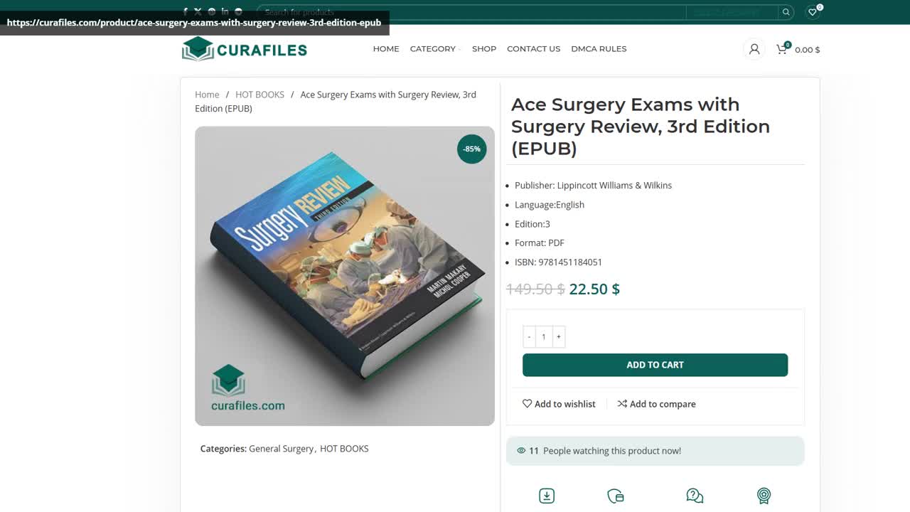 Ace Surgery Exams with Surgery Review, 3rd Edition (EPUB)