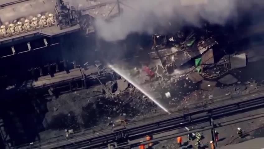   حادثه تلفات گسترده پس از انفجار در کارخانه فولاد پنسیلوانیا