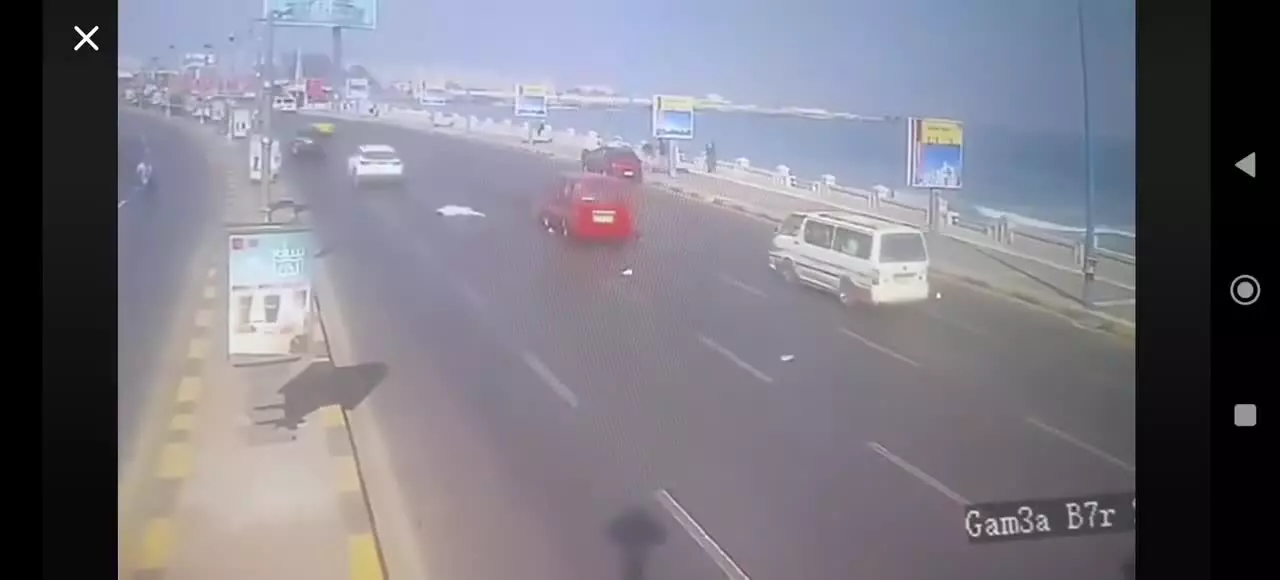   تصادف وحشتناک در اسکندریه مصر ‍