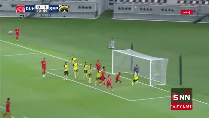   گل تساوی الدحیل قطر به سپاهان