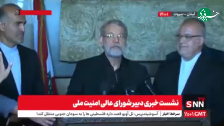   لاریجانی: تلاش نکنید موضع ایران را عوض کنید، من مسئول امنیت کشورم هستم