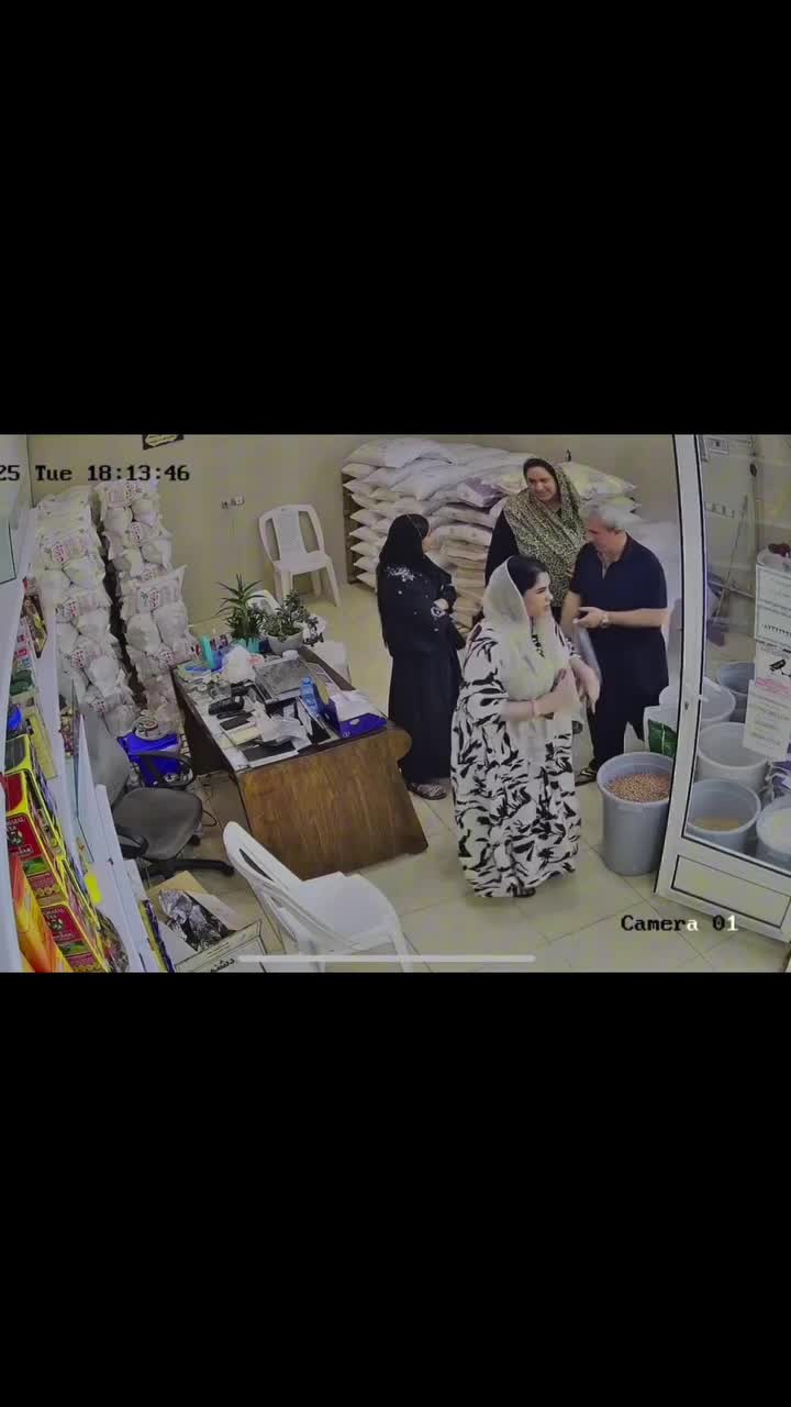   سرقت عجیب دو گونی برنج توسط یک زن و دختر جوان در تبریز!