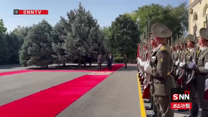   مراسم استقبال رسمی از پزشکیان در ارمنستان