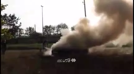   حادثه پیش از تمرین داماش؛ آتش‌سوزی خودروی دروازه‌بان