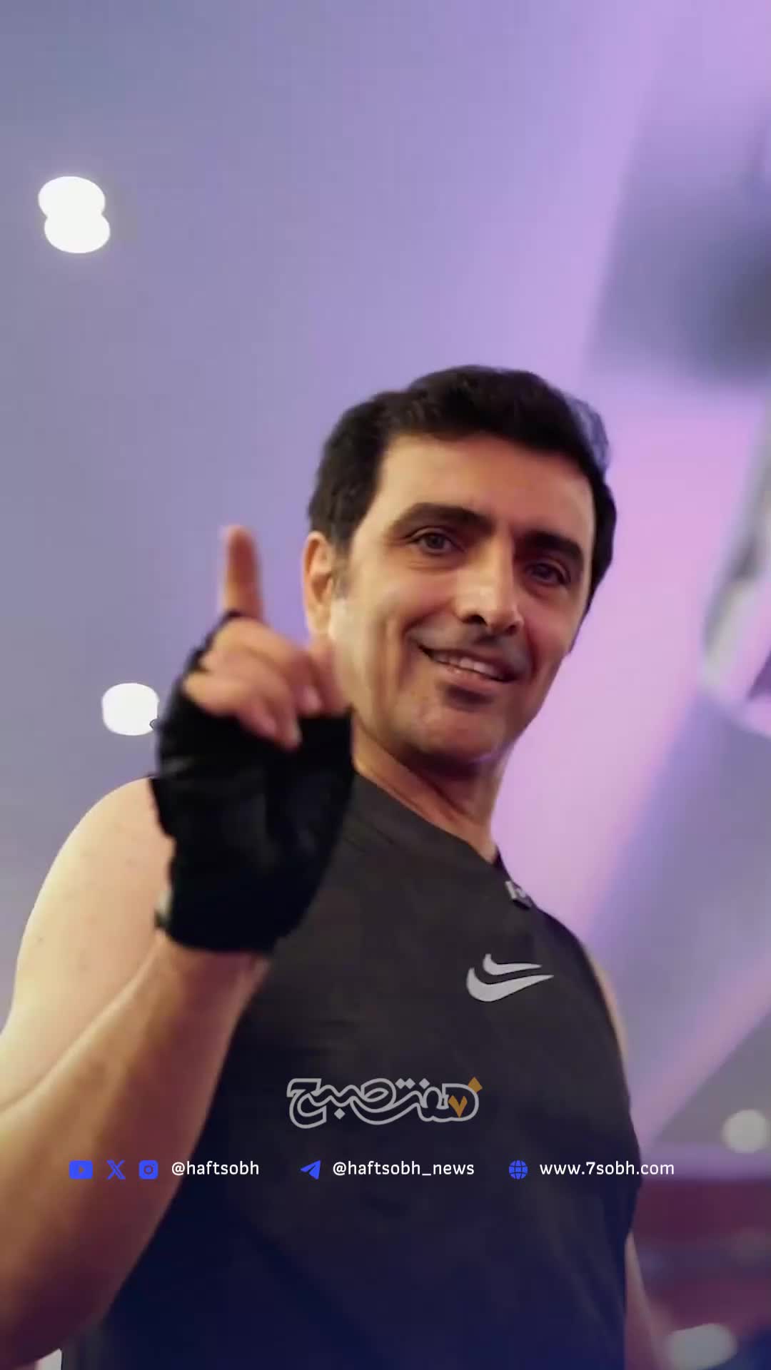   تمرینات سخت و طاقت‌فرسای بدنسازی امین زندگانی