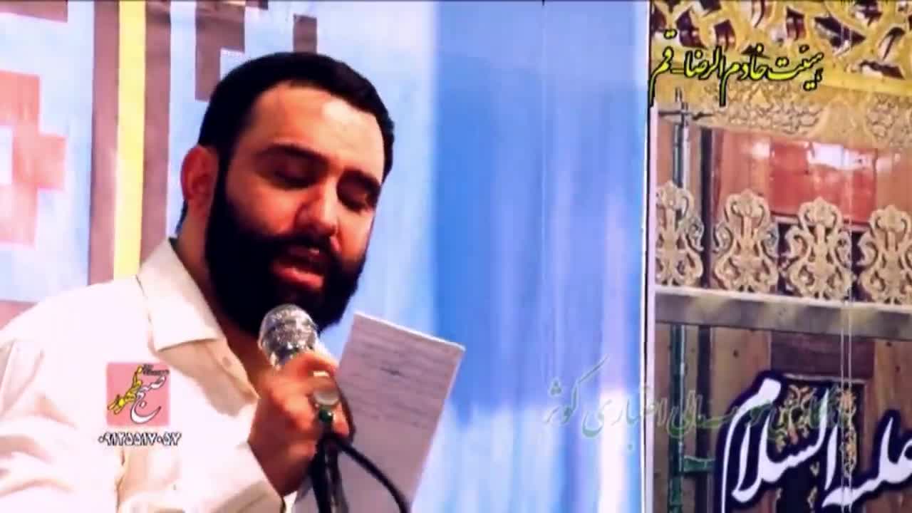 کربلایی جواد مقدم 1393 -ولادت امام رضا ع-امشب از مدینه