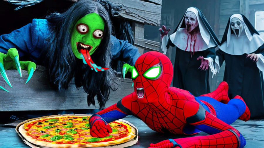 نبرد مرد عنکبوتی . برنامه کودک اسپایدرمن . جنگ بین قهرمانان و دوستان spiderman