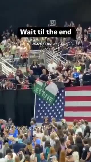   جنجال در سخنرانی سناتور آمریکایی؛ از ورود پلیس تا فریاد آزادی فلسطین