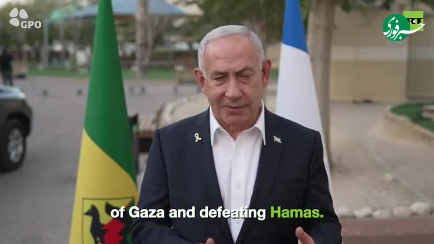   نتانیاهو: برای تایید عملیات تصرف وارد غزه شدم