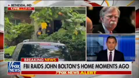   صحنه‌هایی از یورش FBI به خانه جان بولتون