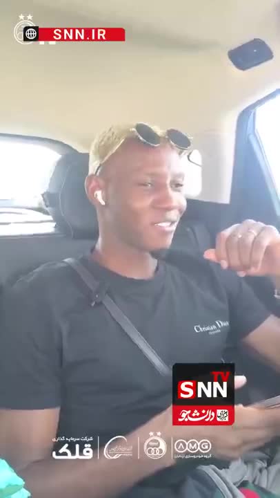   پیام کوتاه موسی جنپو به هواداران استقلال پس از ورود به ایران