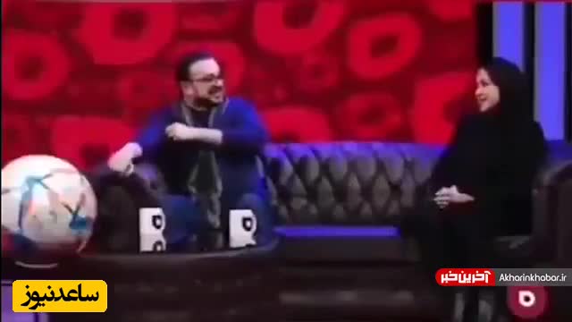 فیلم / تقلید صدای هنرمندانه گوهر خیراندیش توسط کمند امیرسلیمانی! خانم چه استعدادی داره