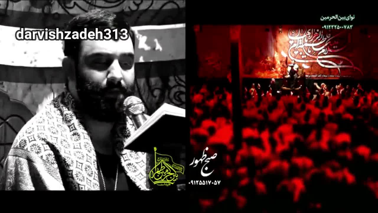 کربلایی جواد مقدم 1395 -فاطمیه شب سوم-همیشه قبر تو تو سینه منه