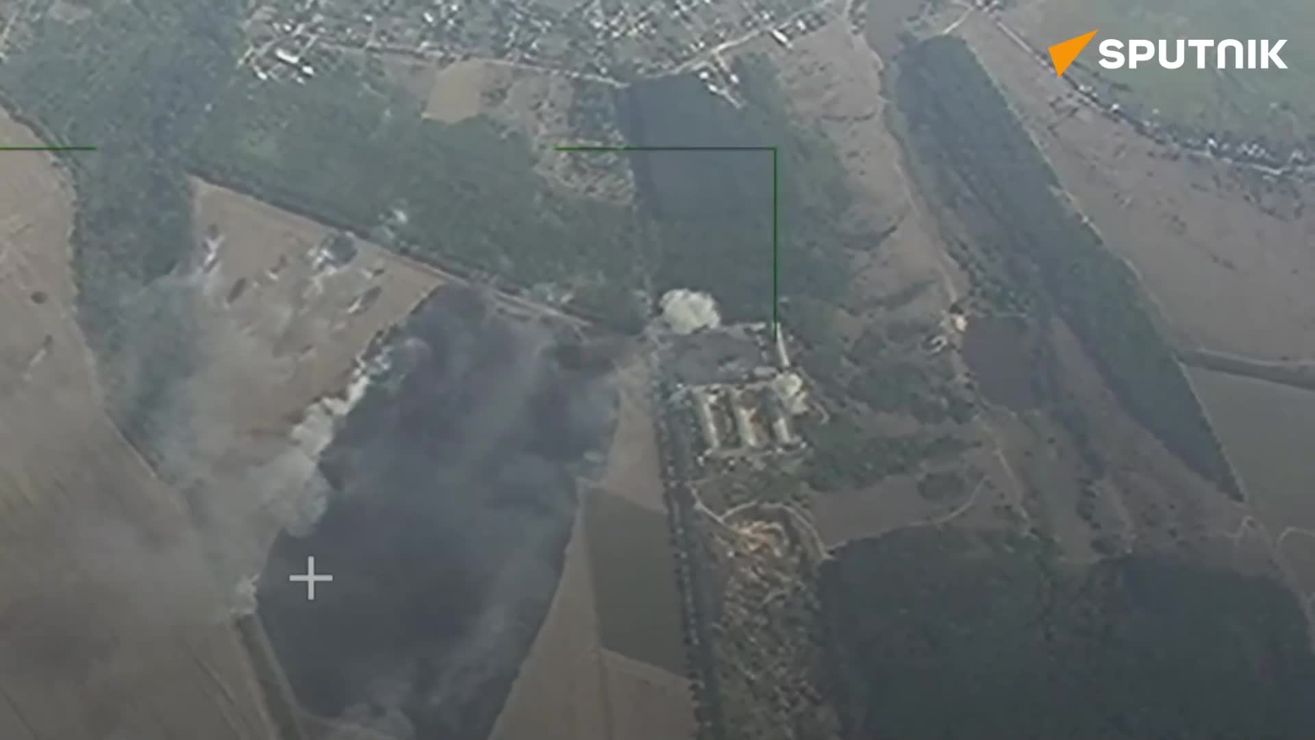   تصاویر لحظه انهدام تسلیحات نظامی اوکراین توسط روسیه