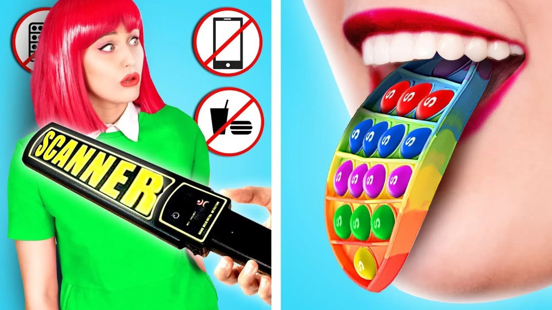 چالش غذایی اختصاصی ، چالش موکبانگ ، چالش خوراکی چالش امتحان کردن غذاهای رنگارنگ