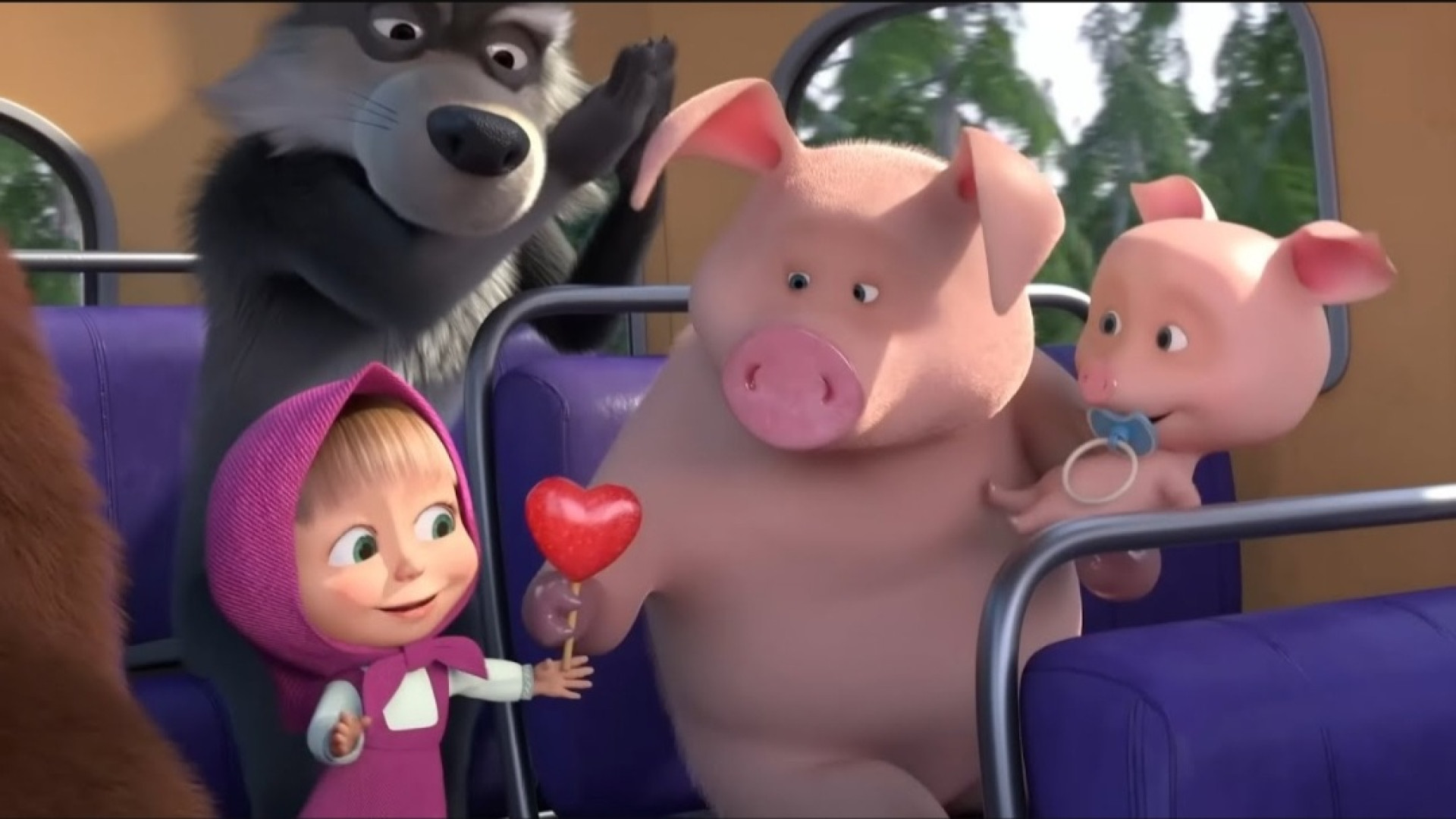 انیمیشن ماشا و میشا/ماشا و آقا خرسه/دوبله فارسی/کارتون میشا/ماشا جدید