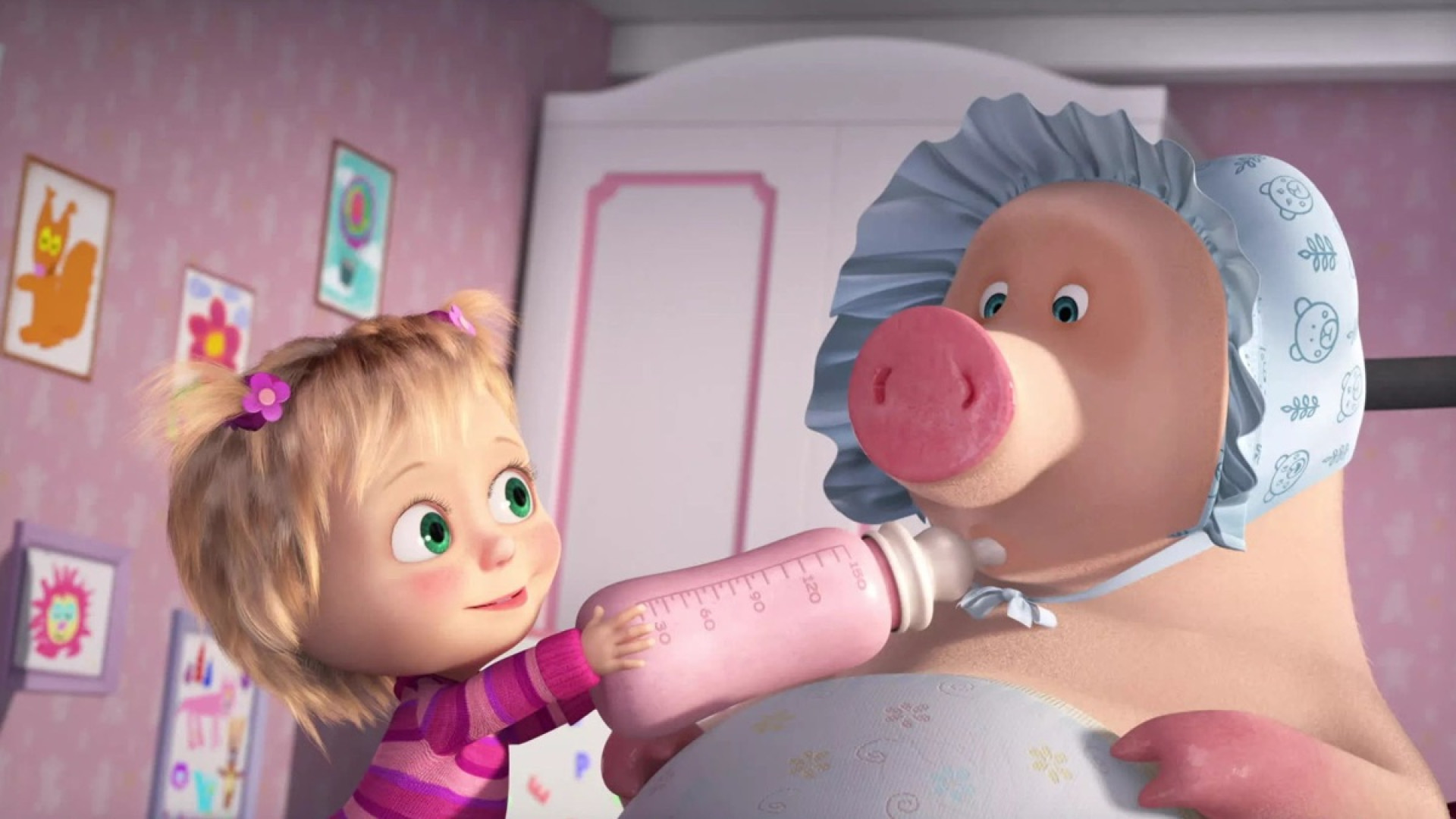 کارتون ماشا و میشا دوبله فارسی- انیمیشن ماشا میشا- برنامه کودک ماشا و آقا خرسه