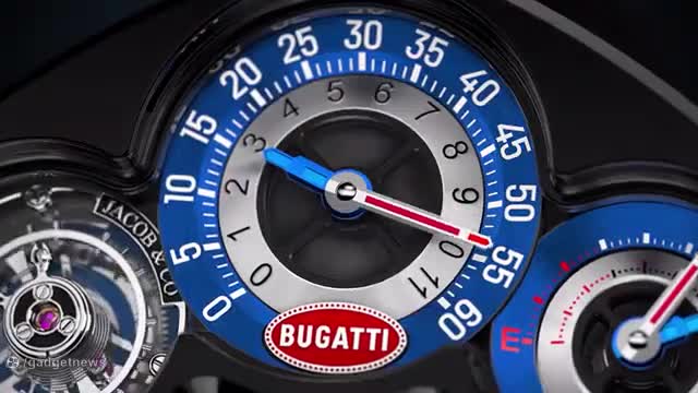   ساعت بوگاتی توربیون معرفی شد؛ ۳۲۸ الماس، ۱۸ یاقوت