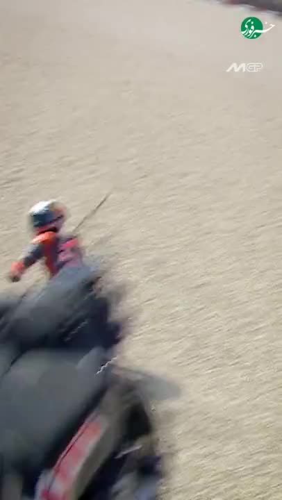   وقتی ایمنی پیست، جان تصویربردار را نجات داد!