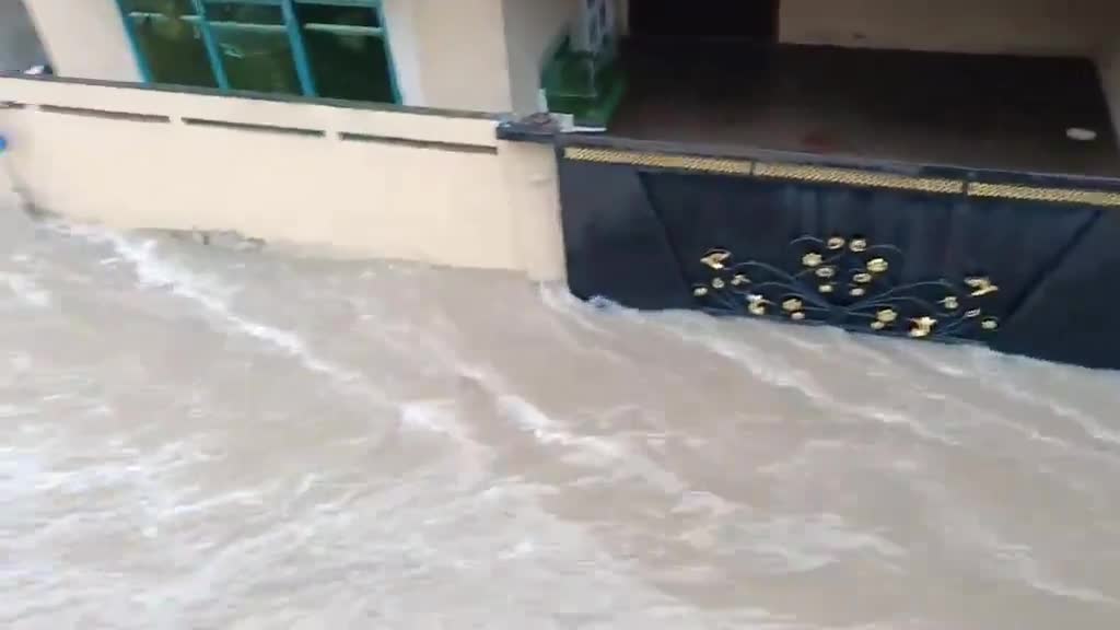   بارندگی شدید و سیل ویرانگر در پاکستان