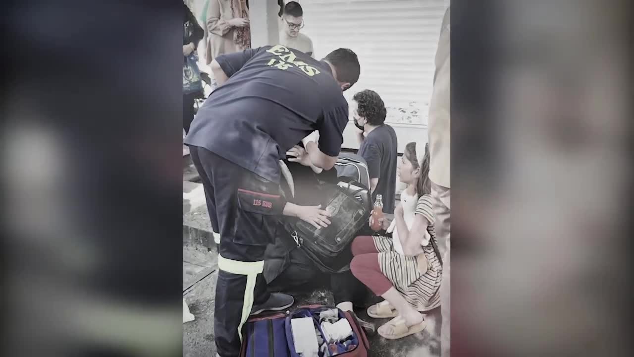   تقدیر سحر امامی مجری شجاع از فداکاری‌های نیروهای اورژانس